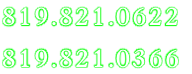 819.821.0622

819.821.0366
