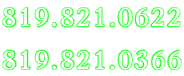 819.821.0622  819.821.0366